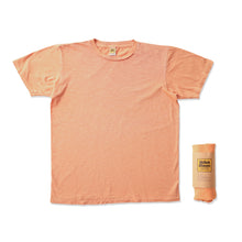 Load image into Gallery viewer, Rolled Short sleeve Crew neck Tee / Apricot