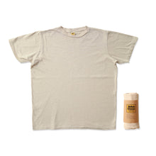 Load image into Gallery viewer, Rolled Short sleeve Crew neck Tee / Oatmilk
