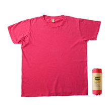 Load image into Gallery viewer, Rolled Short sleeve Crew neck Tee / Phoenix Red