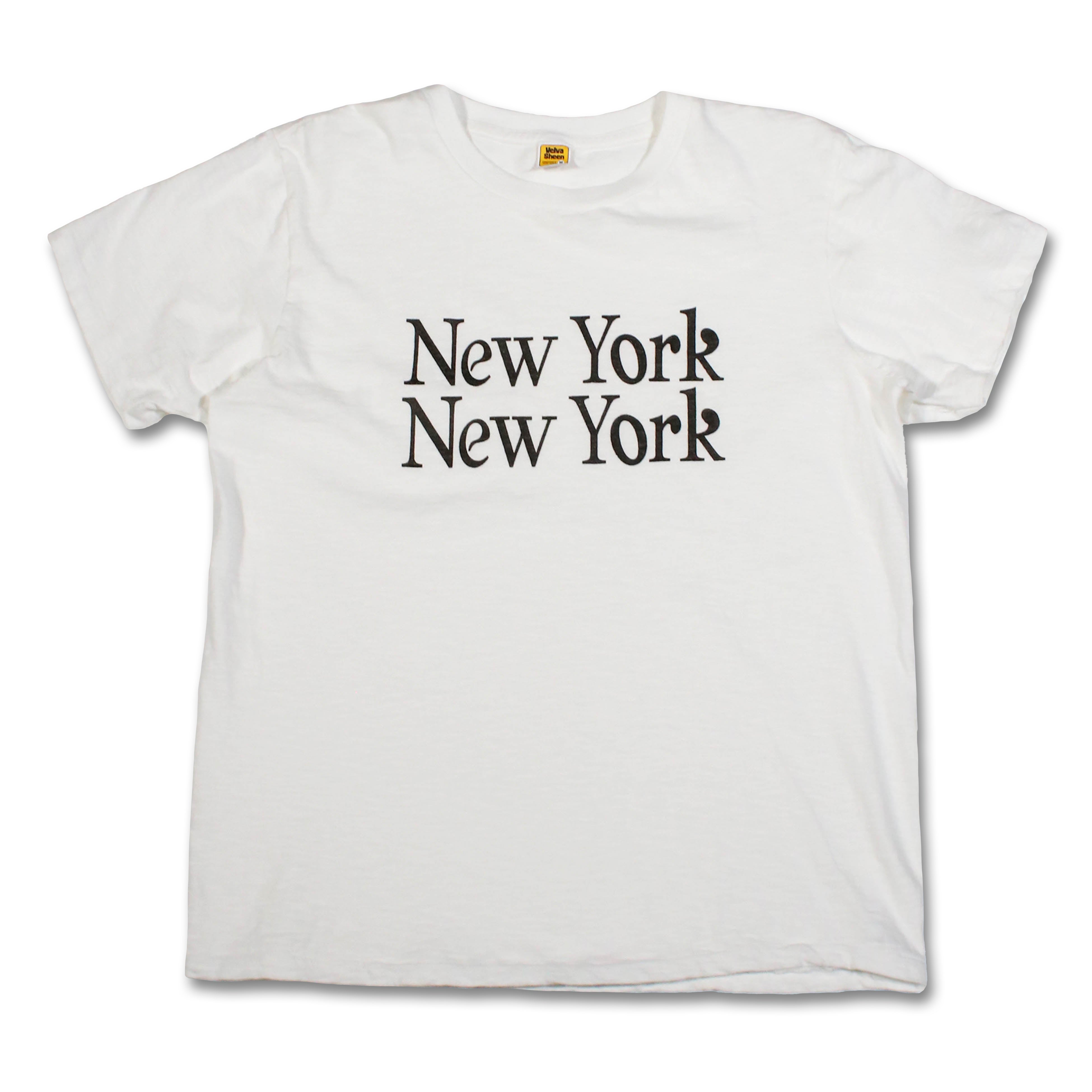 Graphic Tees / New York New York / White – VELVA SHEEN