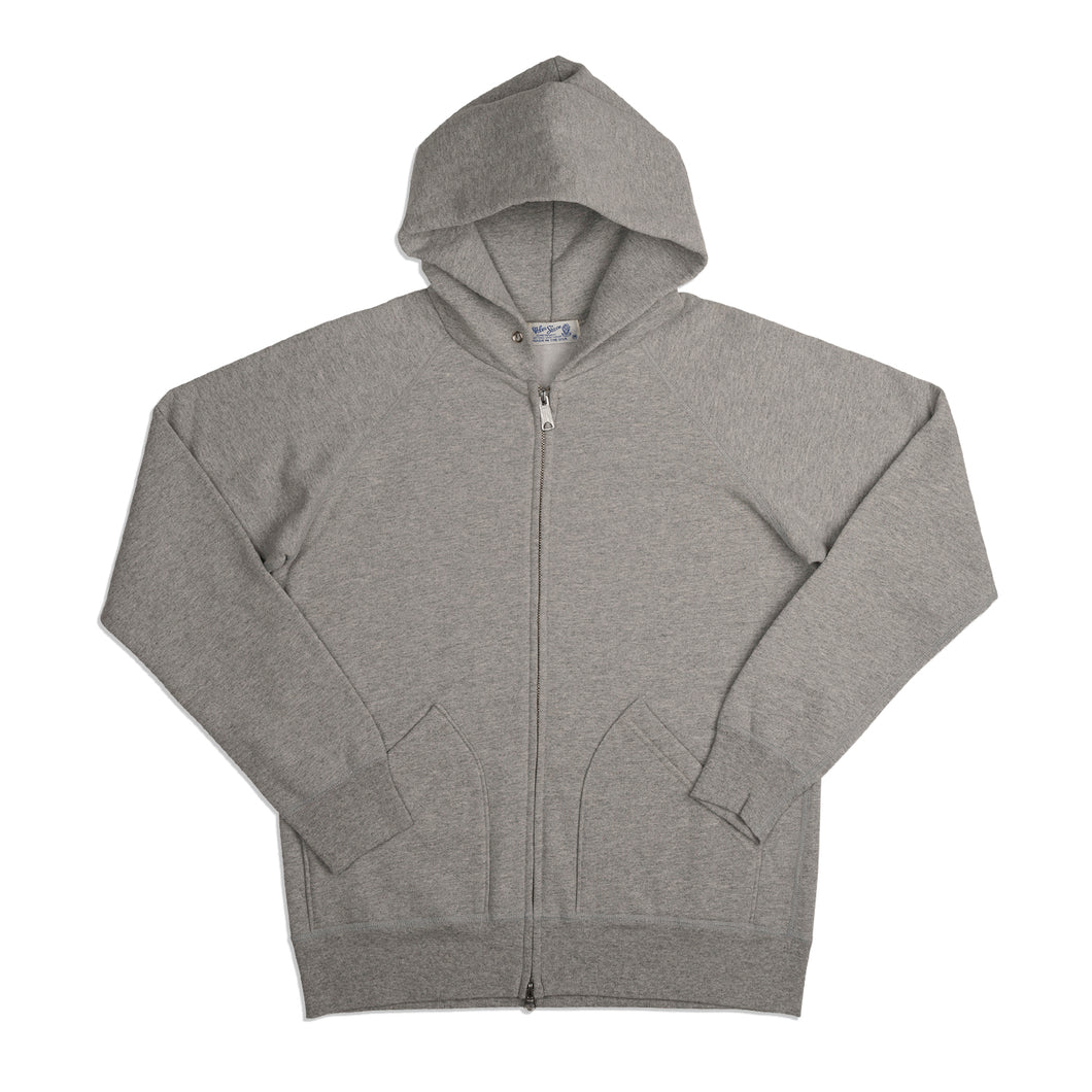 Hooded W-Zip Sweat / H.Gray