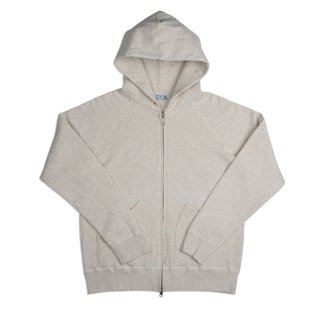 Hooded W-Zip Sweat / Oatmeal