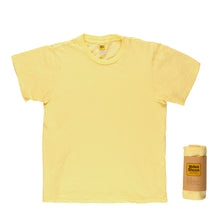 Load image into Gallery viewer, Rolled Short sleeve Crew neck Tee / Banana
