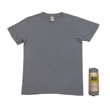 Load image into Gallery viewer, Rolled Short sleeve Crew neck Tee / Gunmetal
