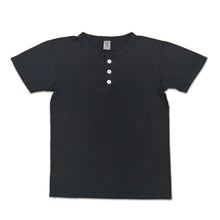 Load image into Gallery viewer, Pigment S/S Henley Tee / Black
