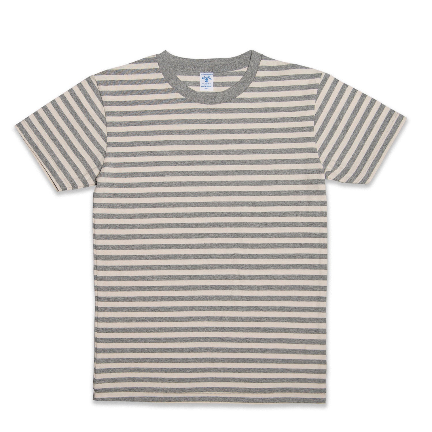 Narrow Stripe S/S C/N Tees – VELVA SHEEN
