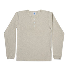 Load image into Gallery viewer, L/S Henley Tee / Oatmeal
