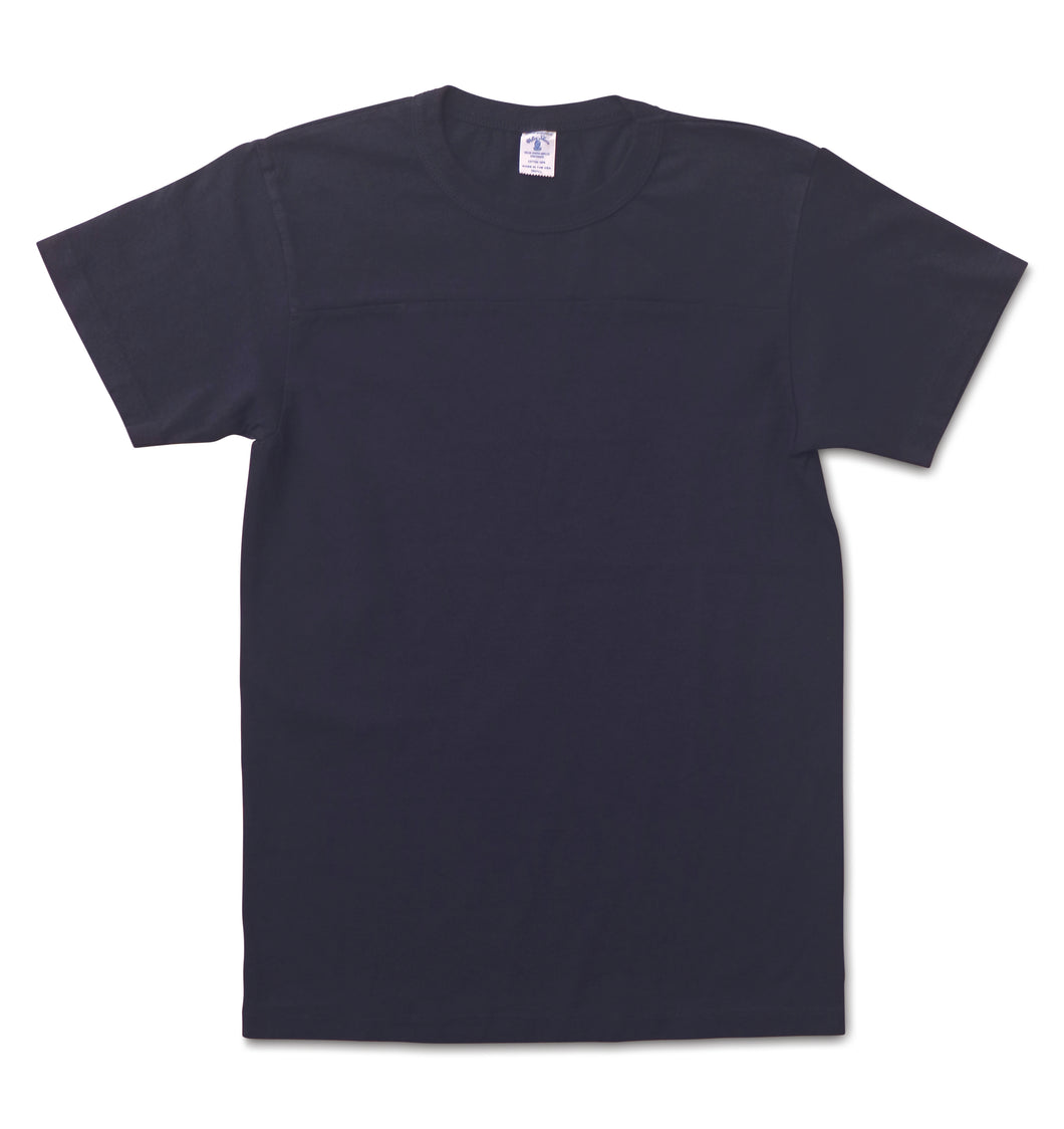 S/S Football Tee / Navy