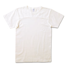 Load image into Gallery viewer, S/S Football Tee / White
