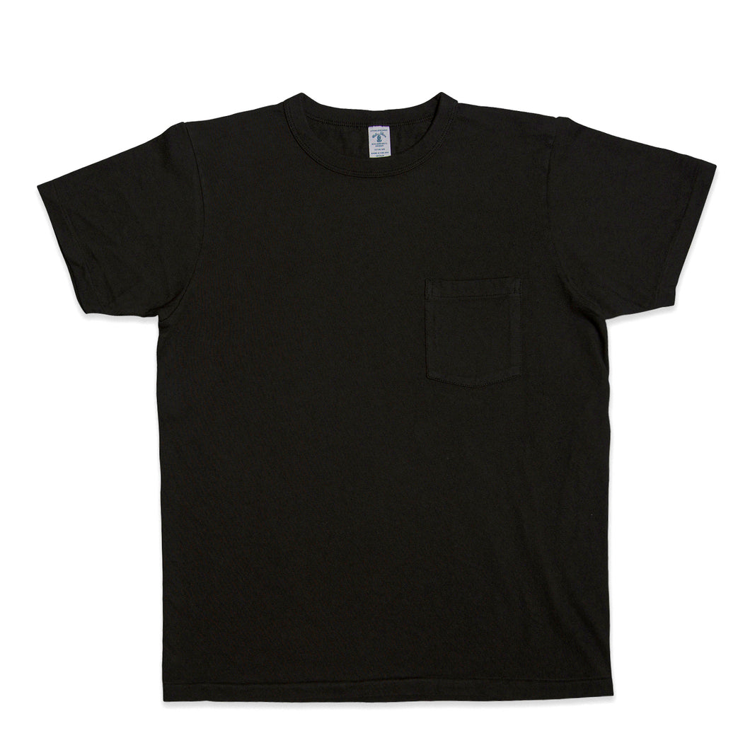 Pigment S/S C/N Tee w/PKT / J.Black