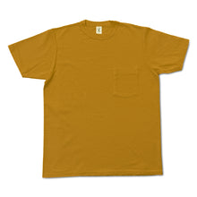 Load image into Gallery viewer, Pigment S/S C/N Tee w/PKT / Mustard
