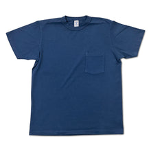 Load image into Gallery viewer, Pigment S/S C/N Tee w/PKT / True Blue
