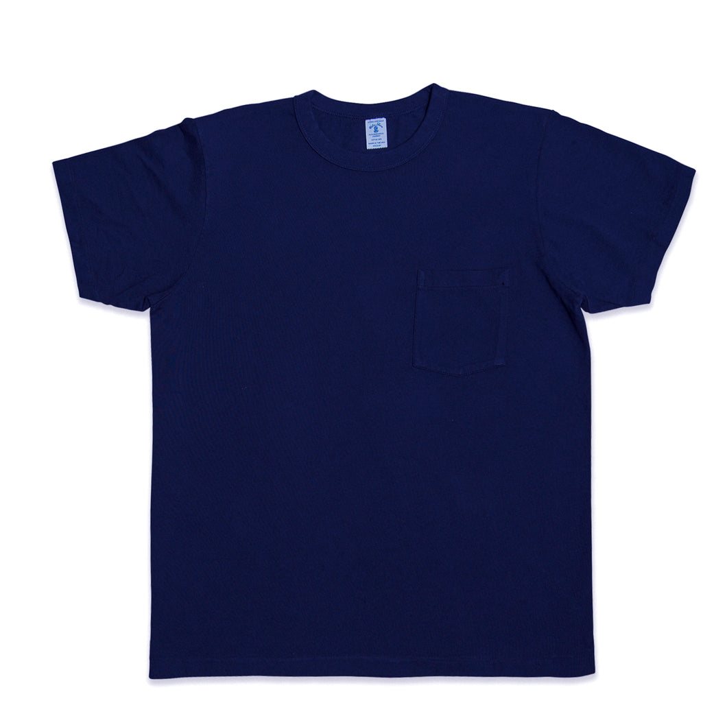 Pigment S/S C/N Tee w/PKT / V.Navy