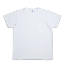 Load image into Gallery viewer, Pigment S/S C/N Tee w/PKT / White
