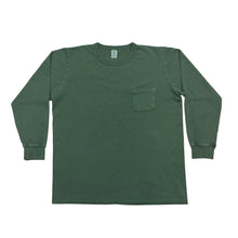 Load image into Gallery viewer, Pigment L/S Tee w/PKT / Fatigue Green
