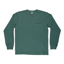 Load image into Gallery viewer, Pigment L/S Tee w/PKT / Foggy Green
