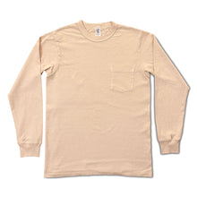 Load image into Gallery viewer, Pigment L/S Tee w/PKT / Oatmilk
