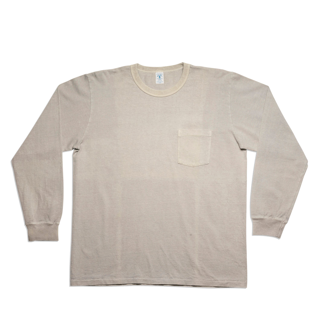Pigment L/S Tee w/PKT / Grey