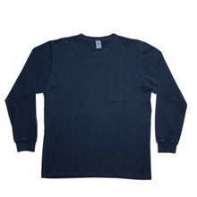 Load image into Gallery viewer, Pigment L/S Tee w/PKT / Navy
