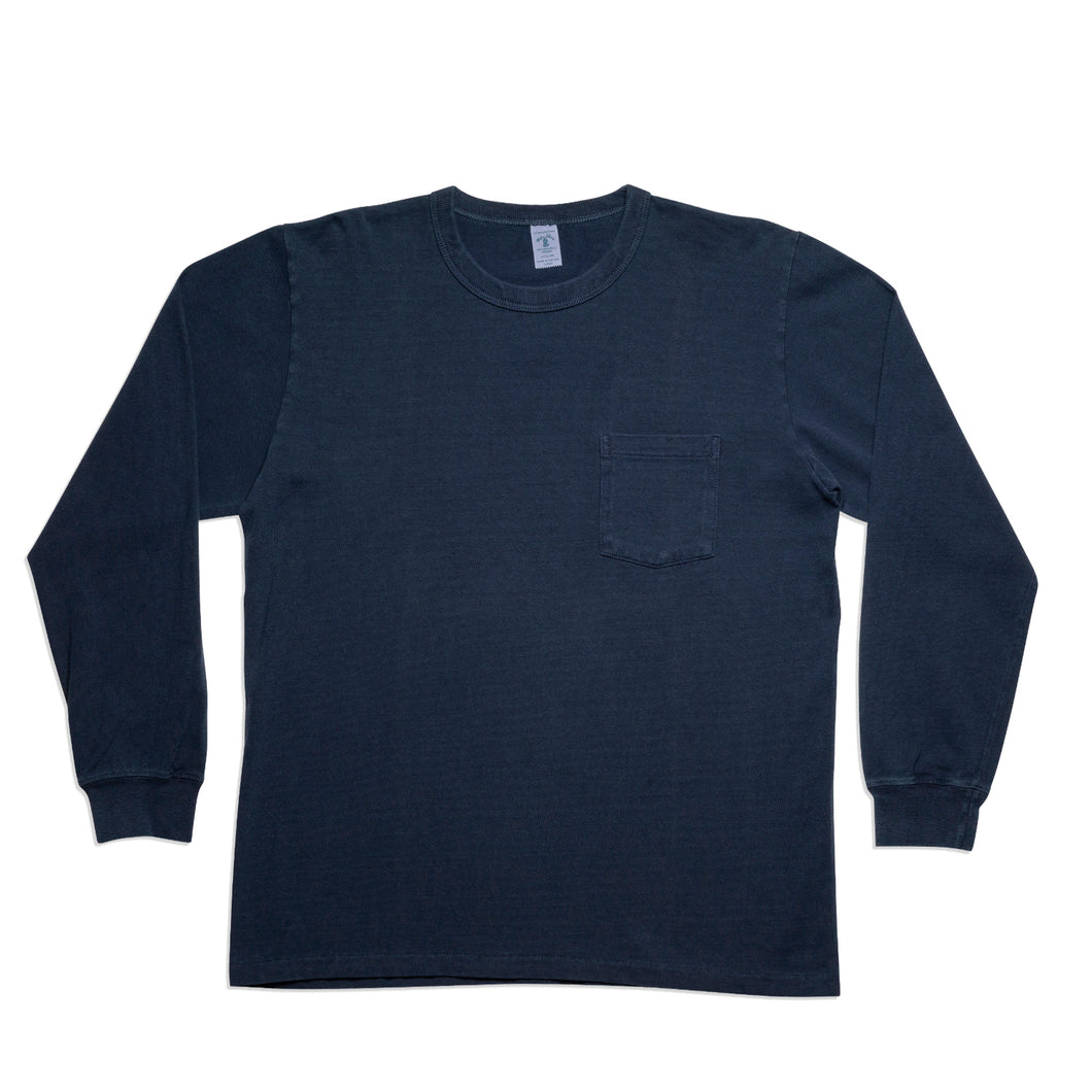 Pigment L/S Tee w/PKT / Navy