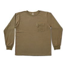 Load image into Gallery viewer, Pigment L/S Tee w/PKT / Red Grey
