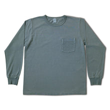 Load image into Gallery viewer, Pigment L/S Tee w/PKT / Stormy Sea
