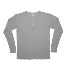 Load image into Gallery viewer, Thermal L/S Henley Tee / Grey
