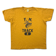 Load image into Gallery viewer, Graphic Tees / F.M.Track / Mustard
