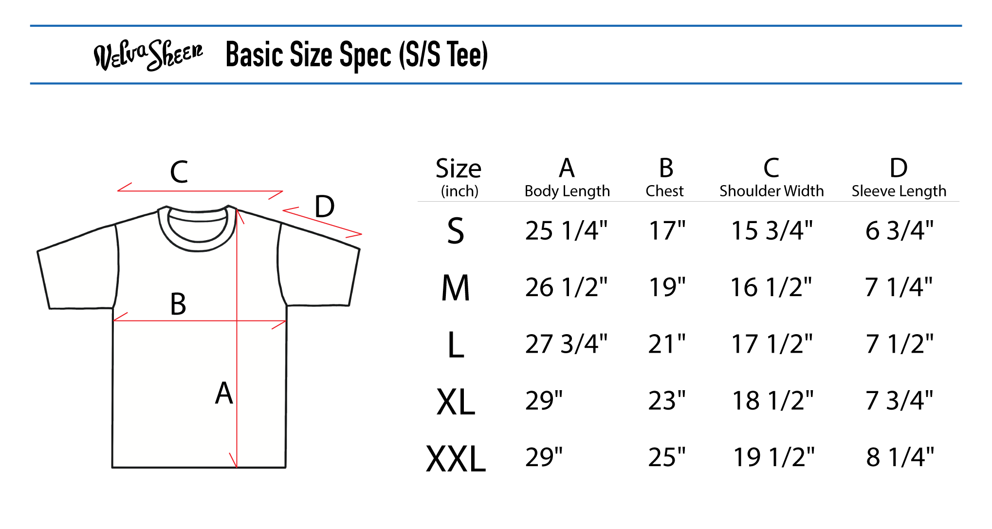 Rolled Short sleeve Crew neck Tee / Blue – VELVA SHEEN