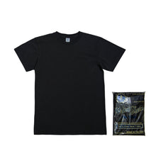 Load image into Gallery viewer, Short sleeve Crew neck Tee (2 Shirts Pac) / Black
